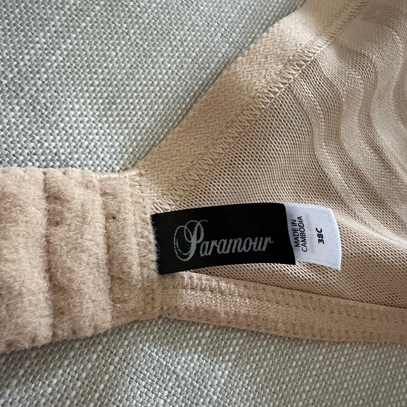 Paramour Felina Marvelous Side Smoothing T-Shirt Nude Bra - Picture 5 of 8